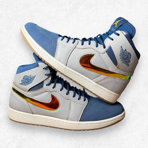 Nike Air Jordan Size 13 Air Jordan 1 Nouveau Dunk From Above 819176-009 main image 8